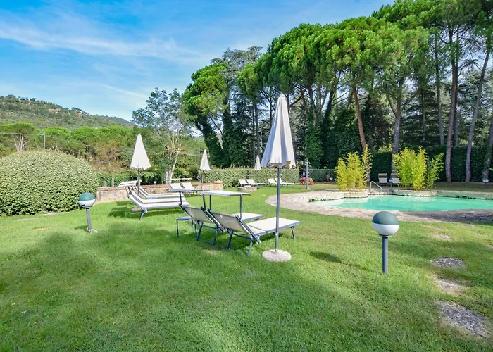 Beautiful In With Swimming Pool Lägenhet Cortona