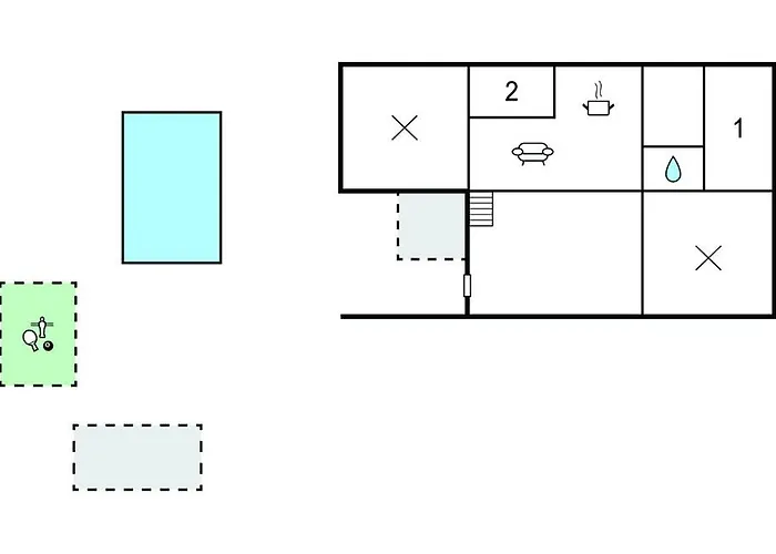 Lägenhet Beautiful In With Swimming Pool *